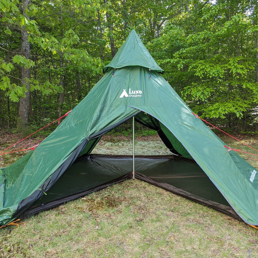 Green  Luxe Megahorn 3 with Floor