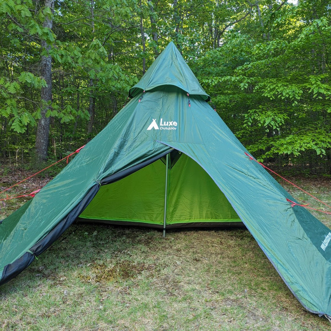 Luxe Megahorn 3 With Winter Inner - Green - Three Ridges Gear