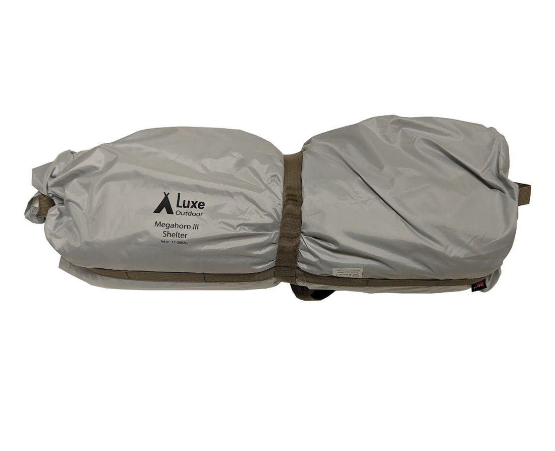 Megahorn 3 tent inside a stuff sack