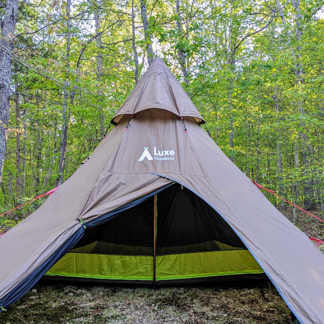 Brown Luxe Megahorn 3 with Summer Inner Tent