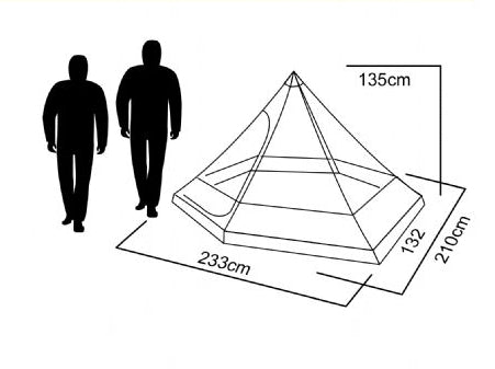 Hexpeak V4 Two Person Inner Tent