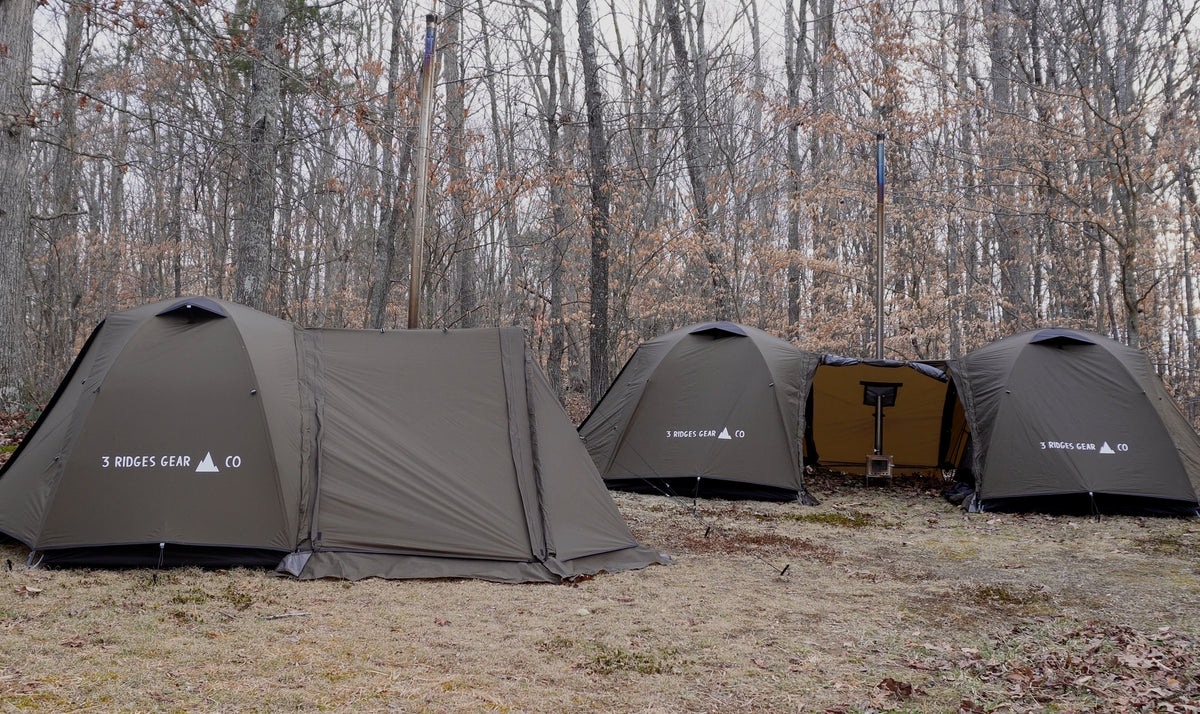 Three Ridges Gear Mau-Har Modular Hot Tent – ThreeRidgesGearCo