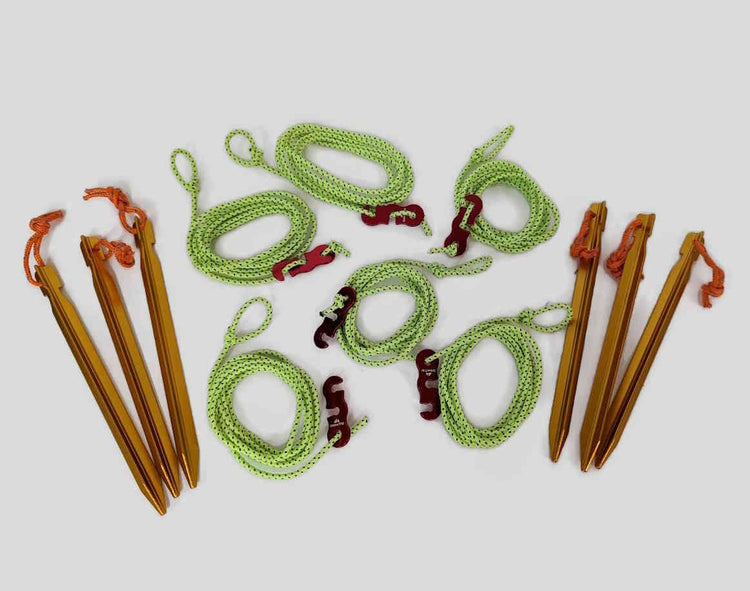 Twin Shelter Side Panel Guy Line Kit – ThreeRidgesGearCo